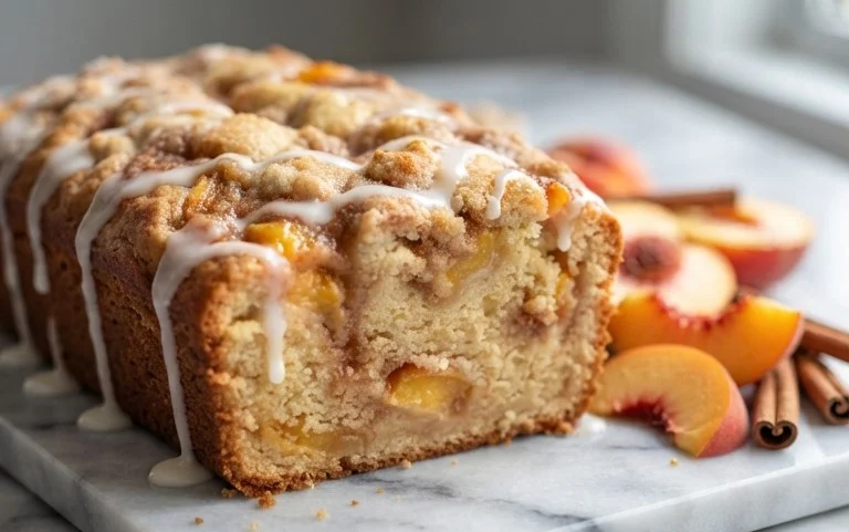 Peach Cobbler Pound Cake