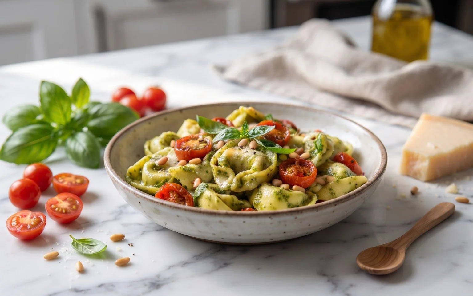 Pesto Tortellini