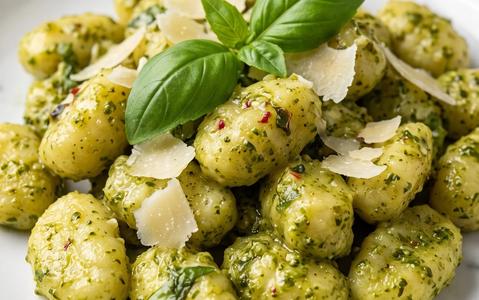 Creamy Pesto Gnocchi