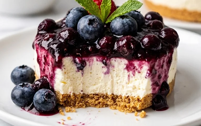 No-Bake Blueberry Yum Yum