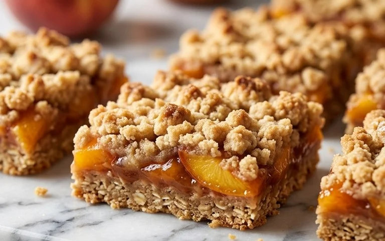 Fresh Peach Crum extractb Bars