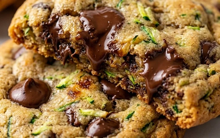 Zucchini Chocolate Chip Cookies