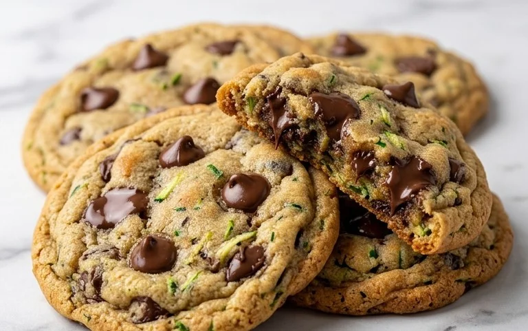 Zucchini Chocolate Chip Cookies