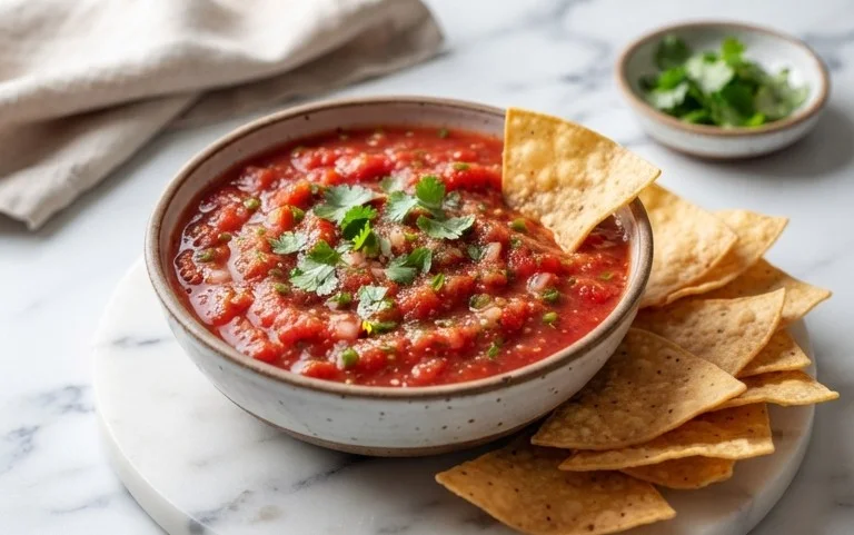 Blender Salsa (Restaurant Style Salsa)
