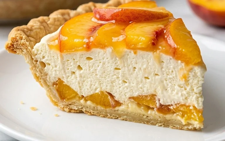 Peach Chiffon Pie