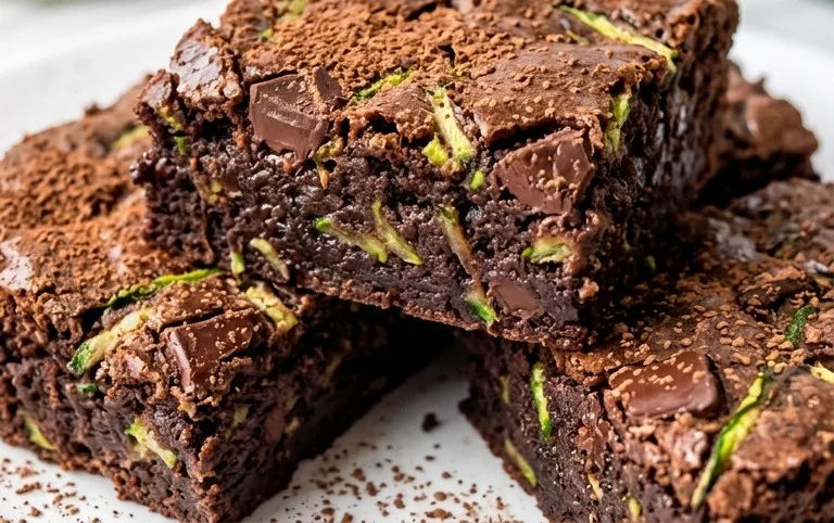 Chocolate Zucchini Brownies Recipe
