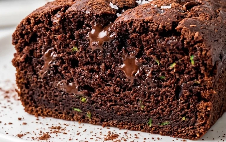 Double Dark Chocolate Zucchini Bread