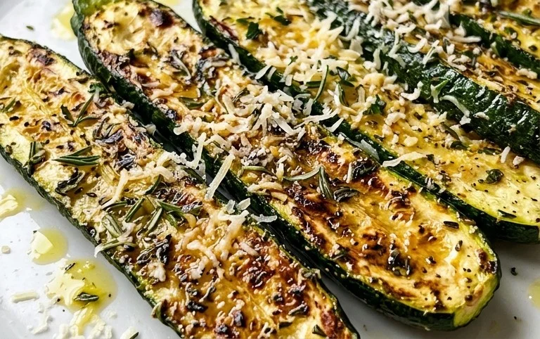 Simple Herb-Infused Roasted Zucchini Recipe