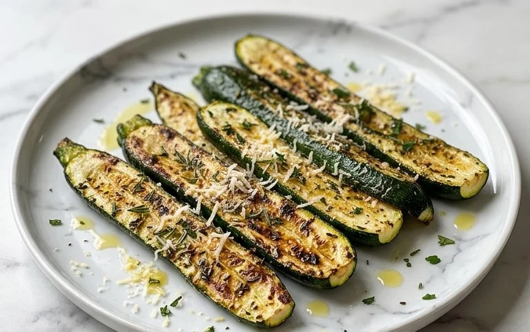 Simple Herb-Infused Roasted Zucchini Recipe
