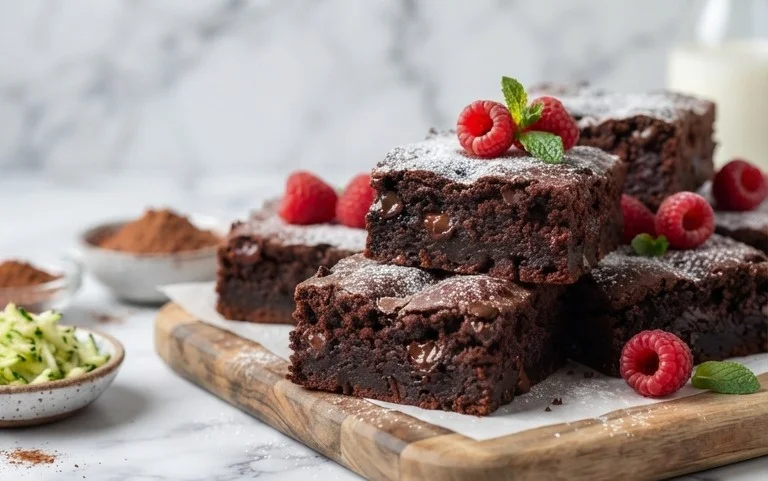 Zucchini Brownies (gluten-free, dairy-free options)